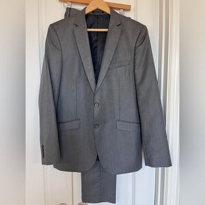 Zara Elegant Charcoal Suit